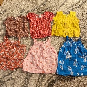 Dresses and shirts kids 5t